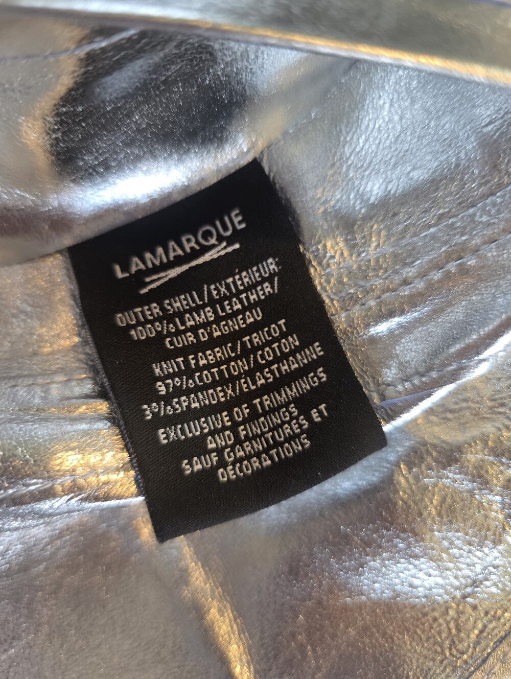 LAMARQUE Chapin Reversible Bomber Jacket S - Picture 7 of 9